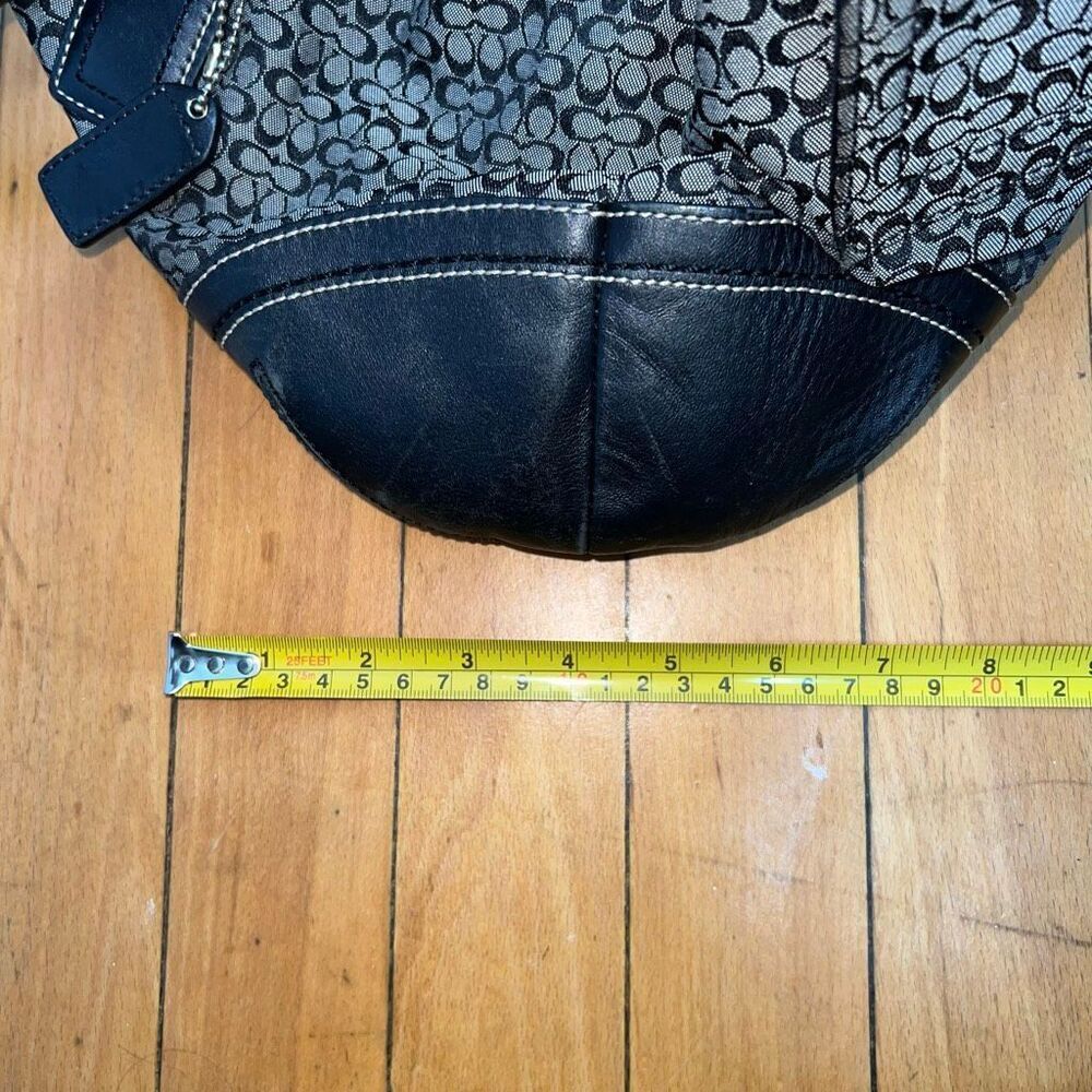 Coach Vintage Y2K Soho Signature Jacquard C Canvas Satchel Hobo Bag K0785-F10929 - Picture 6 of 15